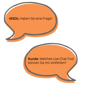 Live-Chat-Tool Demo von IXSOL