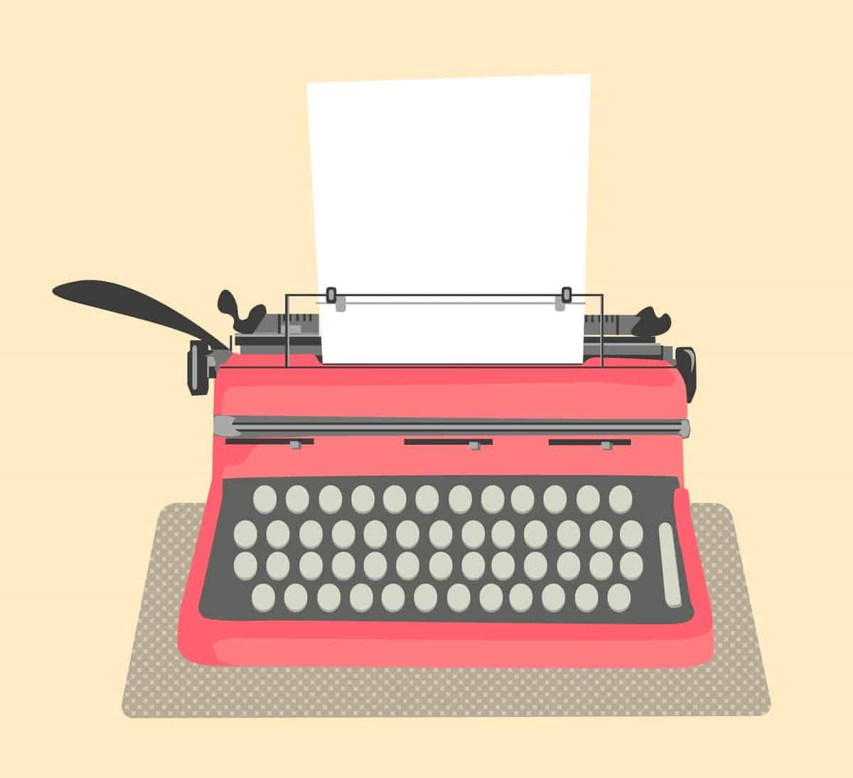 Schreibmaschine - leicht verständlich texten