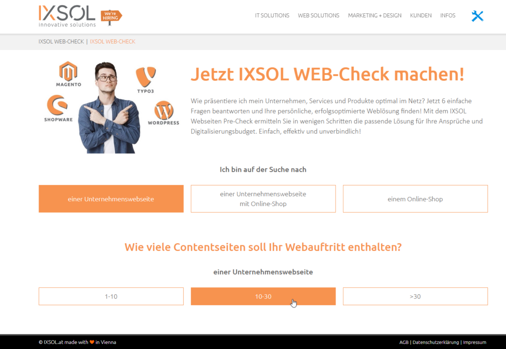 IXSOL-Web-Check Screenshot